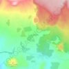 Mapa topográfico Zirapóndiro, altitude, relevo