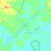 Mapa topográfico Pagaluyon, altitude, relevo
