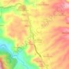 Mapa topográfico Wawo, altitude, relevo