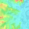 Mapa topográfico Picoazá, altitude, relevo