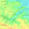 Mapa topográfico Panxworth, altitude, relevo