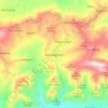 Mapa topográfico Karangjambu, altitude, relevo
