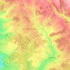 Mapa topográfico Le Puits de Là-Bas, altitude, relevo