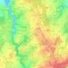 Mapa topográfico Trébéfour, altitude, relevo