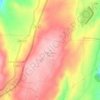 Mapa topográfico Concieiro, altitude, relevo