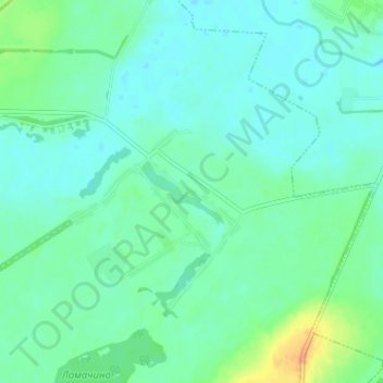 Mapa topográfico Apanasovka, altitude, relevo