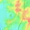 Mapa topográfico Le Jambon, altitude, relevo