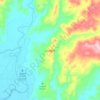 Mapa topográfico Lunyuk, altitude, relevo