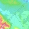 Mapa topográfico Chhinchu, altitude, relevo