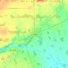 Mapa topográfico Tavistock, altitude, relevo