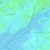 Mapa topográfico Lübbertsfehn, altitude, relevo