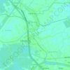 Mapa topográfico Sapang Bayan, altitude, relevo