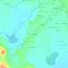 Mapa topográfico As Abelleiras, altitude, relevo