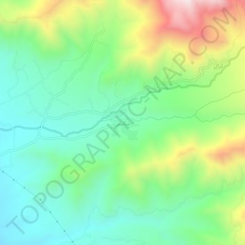 Mapa topográfico Shalpin, altitude, relevo