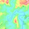 Mapa topográfico Sandy Hook, altitude, relevo