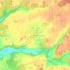 Mapa topográfico Saint Loup, altitude, relevo