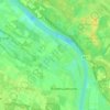 Mapa topográfico Ooijen, altitude, relevo