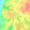 Mapa topográfico La Mare, altitude, relevo