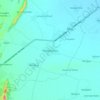 Mapa topográfico Shahjahanpur, altitude, relevo