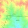 Mapa topográfico Mboursou, altitude, relevo