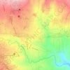 Mapa topográfico Batu Love Garden, altitude, relevo