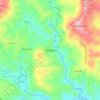 Mapa topográfico Cabagtukan, altitude, relevo