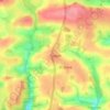 Mapa topográfico Trispen, altitude, relevo