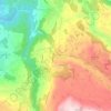 Mapa topográfico Edlibach, altitude, relevo