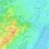 Mapa topográfico Huizerhoogt, altitude, relevo