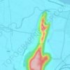 Mapa topográfico Penumaka, altitude, relevo