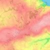 Mapa topográfico Kerlerot, altitude, relevo