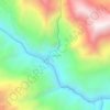 Mapa topográfico Tacarani, altitude, relevo