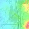 Mapa topográfico Yad Hanna, altitude, relevo