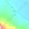 Mapa topográfico Janesville, altitude, relevo