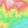 Mapa topográfico Labach, altitude, relevo