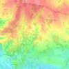 Mapa topográfico Le Plessis, altitude, relevo