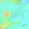 Mapa topográfico Rega, altitude, relevo