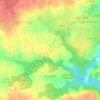 Mapa topográfico La Rennelais, altitude, relevo