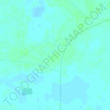 Mapa topográfico La Loma, altitude, relevo