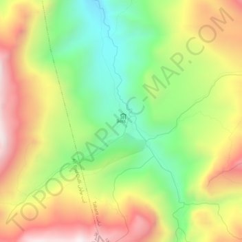 Mapa topográfico Ikiss, altitude, relevo