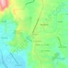 Mapa topográfico Indangan, altitude, relevo