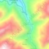 Mapa topográfico Chachan, altitude, relevo