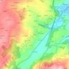 Mapa topográfico Vilei, altitude, relevo