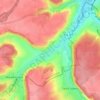 Mapa topográfico Villers, altitude, relevo