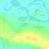 Mapa topográfico Keur Sabassi Tiam, altitude, relevo