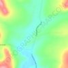 Mapa topográfico Coulsons Creek, altitude, relevo