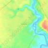 Mapa topográfico Matola-Rio, altitude, relevo