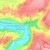 Mapa topográfico La Chapelle-Sur-Crécy, altitude, relevo