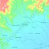 Mapa topográfico Dumingag, altitude, relevo