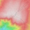 Mapa topográfico Mount Reynard, altitude, relevo